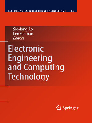 cover image of Electronic Engineering and Computing Technology